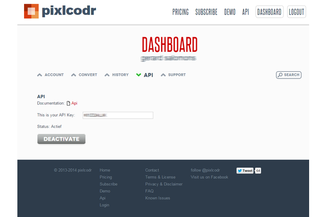 Dashboard Api-code