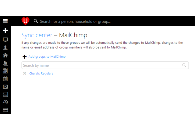 UCare Sync Center - MailChimp