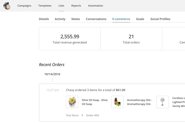 ecommerce data